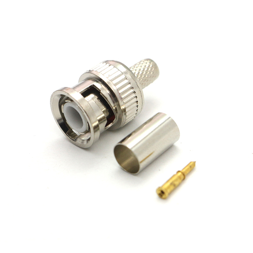Coaxial Cold Compressing Male BNC Connector ZJ-BNC105