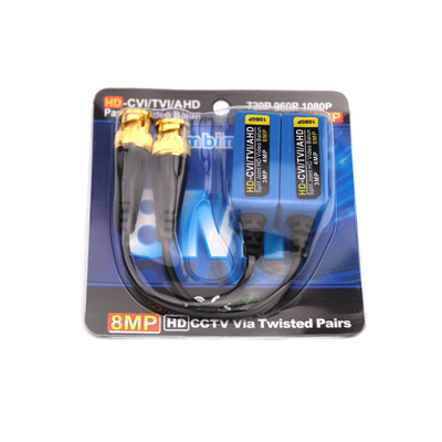 Push Pin Type 8MP HD Video Balun ZJ-301HD