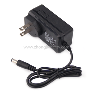 12V1A Wall Plug Type Power Adapter ZJ-L2-1210