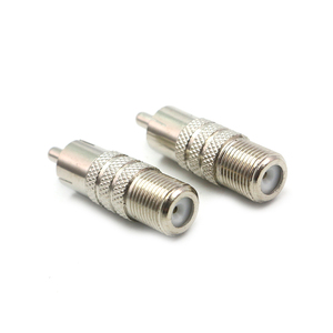 RCA Male To F Male Connector ZJ-F005